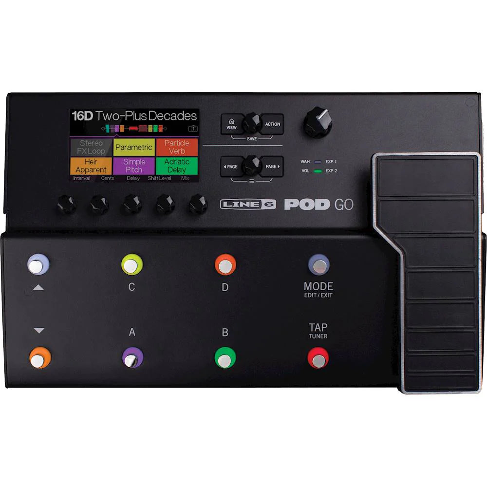Line 6 - POD Go Guitar Processor - Black