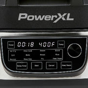 PowerXL Grill Air Fryer Combo Plus 6 QT 12 in 1 Indoor Slow Cooker, Roast, Bake, 1550 Watts, Stainless Steel Finish : Home & Kitchen