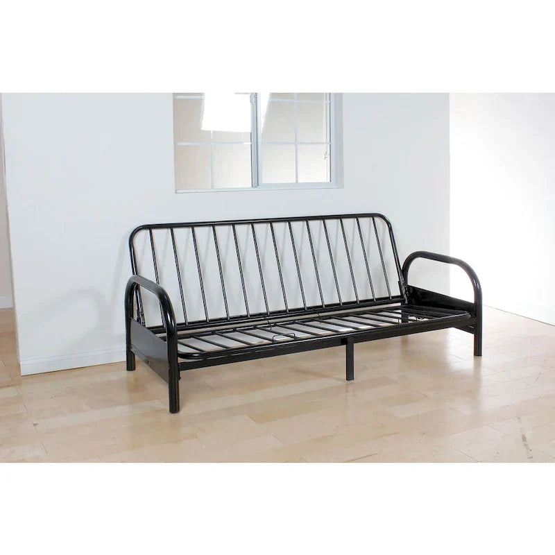 Alfonso Adjustable Frame for Futon, Black Metal