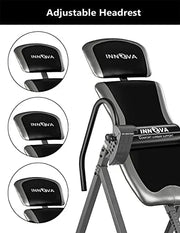 INNOVA HEALTH AND FITNESS ITX9600 Heavy Duty Inversion Table, Standard Ankle Holding System