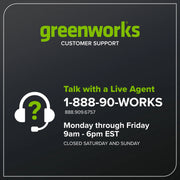 Greenworks 60V 21" Push Lawn Mower + (1) 5.0 Ah Battery & Charger 2546502