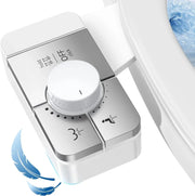 Veken Bidet Attachment for Toilet - Ultra-Slim Self Cleaning Fresh Cold Water Sprayer Bidets