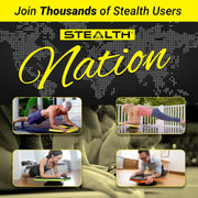 Stealth Core Deluxe Trainer - Turn Fitness Into a Fun Game - Get Strong Sexy Abs and Lean Core Playing Games On Your Phone; Free iOS/Android App; 4 Free Mobile Games Included; Dynamic Abs & Core Training; Only 3 Minutes a Day