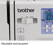 Brother HC1850 sewing and quilting machine, 185 built-in stitches, LCD display