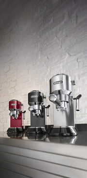 De'Longhi Dedica Espresso Machine with Manual Milk Frother
