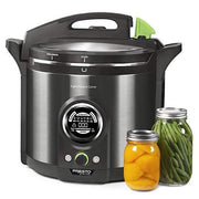 12Qt Digital Canner, Black Stainless