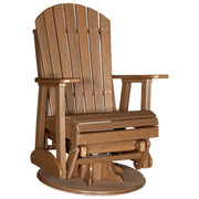 Poly Lumber Adirondack Swivel Glider Chair