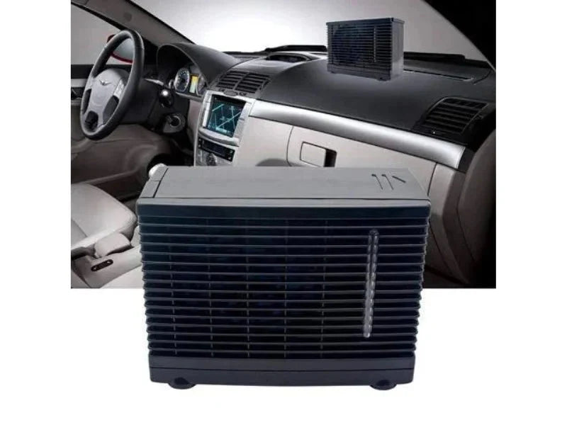 Maso 12V Mini Air Conditioner Home Car Cooler Cooling Water Evaporative Fan Whith Evaporative Portable