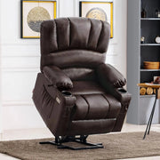 Heated Lift Recliner for Seniors with USB & Cup Holders