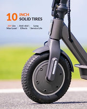 5TH WHEEL Foldable Electric Scooter with Turn Signals for Adults