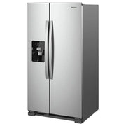 36-inch wide side-by-side refrigerator C 24 cubic feet stainless steel