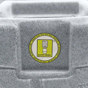 Good Ideas IMP - D50 - DAR Impressions Downton Rain Saver Rain Barrel, 50 Gallon, Dark Granite