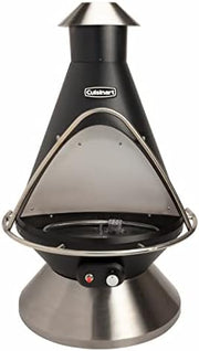 COH-600 Propane Fire Pit, Patio Heater with Tip-Over Safety Switch, 8 lbs. Lava Rocks Included, 31" x 31" x 48"