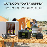 MARBERO 88Wh Portable Power Station 24000mAh Camping Solar Generator Lithium Battery