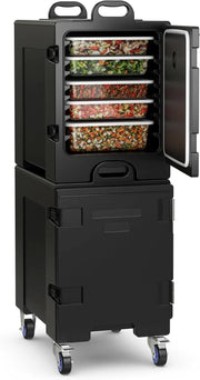 Insulated Food Pan Carrier for 5 Full-size Pans