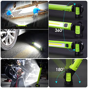 Work Light, 2500LM Bright LED Work Lights, 5200mAh Rechargeable Magnetic Underhood Work Light