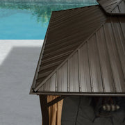 16 Ft. W x 12 FT. D Aluminum Patio Gazebo