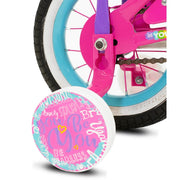 LittleMissMatched 12 In. Let You Be You Unicorn Bike . Pink and Purple