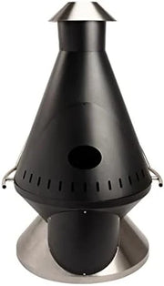 COH-600 Propane Fire Pit, Patio Heater with Tip-Over Safety Switch, 8 lbs. Lava Rocks Included, 31" x 31" x 48"