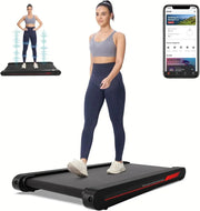 Walking Vibration Pad with APP, 3 in 1 Under Desk Treadmill, 2.5HP Low Noise Walking Treadmill Pad with Remote Control,Portable Treadmills for Home Office