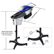 Hair Salon Professional O3 Ozone Micro Mist Hair Steamer Accelerator Color Processor Hair Care