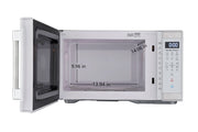 Hamilton Beach 1.1 Cu. Ft. Countertop Microwave Oven, 1000 Watts, White Stainless Steel