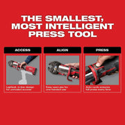 Milwaukee M18 FORCE LOGIC crimping tool with ONE-KEY and 1/2