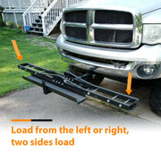 KOJEM 500 Lbs Heavy Duty Motorcycle Dirt Bike Scooter Carrier Hitch Rack