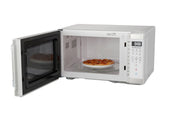 Hamilton Beach 1.1 Cu. Ft. Countertop Microwave Oven, 1000 Watts, White Stainless Steel