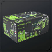 Greenworks 60V 21" Push Lawn Mower + (1) 5.0 Ah Battery & Charger 2546502