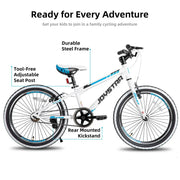 JOYSTAR Lubbock 20" 24" Kids Mountain Bike Single Speed Bicycle