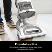 2025 Shark NV360 Navigator Lift-Away Deluxe Upright Vacuum with Large Dust Cup Capacity, HEPA Filter, Swivel Steering, Upholstery Tool & Crevice Tool, Blue