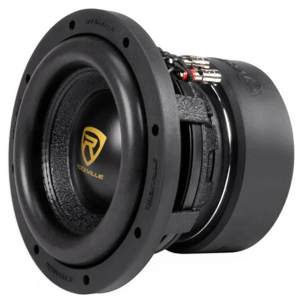 Rockville W8K9D2 8 inch 2000W Car Audio Subwoofer Dual 2-Ohm Sub CEA Compliant