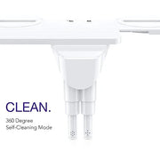 Veken Bidet Attachment for Toilet - Ultra-Slim Self Cleaning Fresh Cold Water Sprayer Bidets
