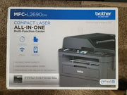 Brother MFC-L2690DW Monochrome Laser All-In-One Printer FREE FAST !!