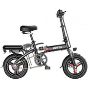 Folding Electric Bike, 250W Electric Bike Suitable for Adults and Teenagers Removable Battery Fat Tire Electric Bike Beach Snow Bicycle