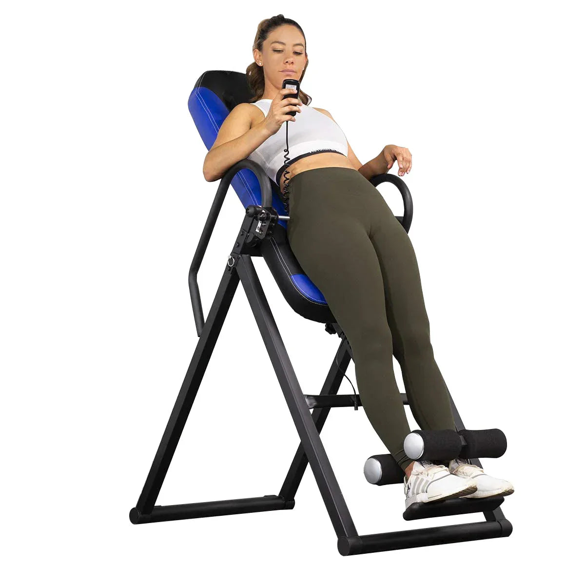 Inversion Table Heated Gravity Therapy Fitness Back Pain Relief