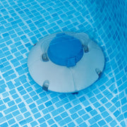 Summer Waves P56000024 Cordless Rechargeable Robotic Above Ground Flat Floor Swimming Pool Water Vacuum Cleaner System
