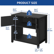 Moasis 40-50 Gallon Aquarium Stand Cabinet Fish Tank Stand with Power Outlets