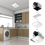 OREiN Bathroom Exhaust Fan with Light, 26W Bathroom Fan with LED Light