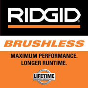 RIDGID 18V Brushless Cordless Nailer Combo Kit with Brad &amp; Finish Nailers, Battery &amp; Charger