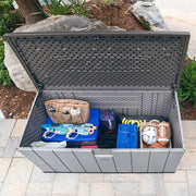 Lifetime 568 Litre Modern Outdoor Storage Deck Box Model 60384U
