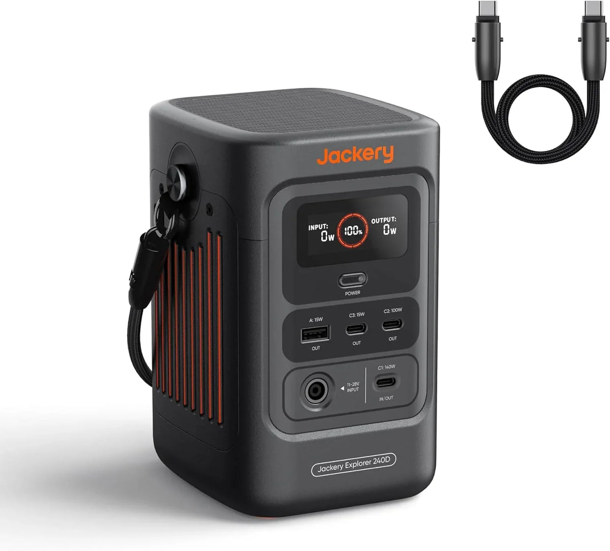 Jackery Portable Power Station Explorer 300 293Wh Backup Lithium Battery Solar Generator