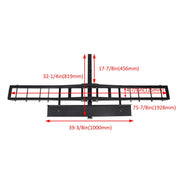 KOJEM 500 Lbs Heavy Duty Motorcycle Dirt Bike Scooter Carrier Hitch Rack