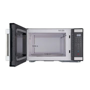 Hamilton Beach 1.1 cu ft Countertop Microwave Oven, Black and Stainless Steel