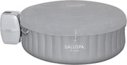 Inflatable Hot Tub Spa (71" x 26") | Portable Hot Tub with 2 Covers (1 Energy-Efficient Thermal Cover and 1 Standard Cover) | Fits Up to 2-4 Persons | Black