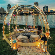 Alvantor Bubble Tent Pop Up Gazebo, 8-10 Person Igloo Dome Garden Patio Canopy Shelter