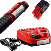 DXCL Hand-Held Cordless Tungsten Sharpener Grinder, Adjustable 15°- 45°, Diamond Ground Tapers (Auburn Red/Auburn R