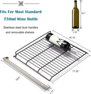 Wine Cooler/Cabinet Refrigerator Fridge