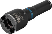 Single-Ended Impact Socket, Made in USA, Three Square Socket Sizes: 3/4-, 1-, and 1-1/8-Inch